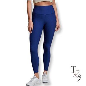 Born Primitive NWT Limitless Leggings Blue Depths Ribbed High Waist Small